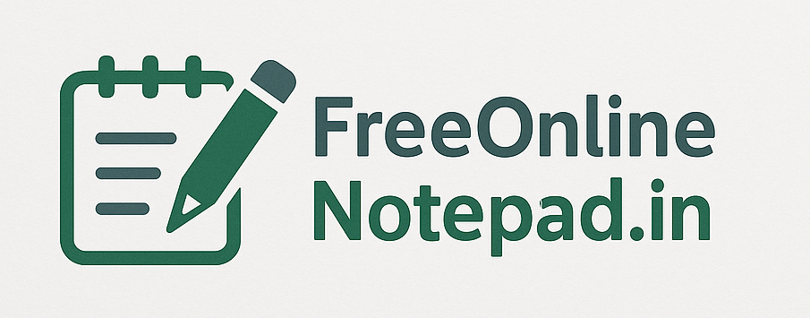 Free Online Notepad